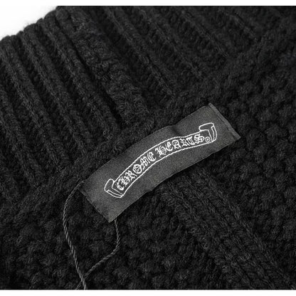 [New] Chrome Hearts Distressed Cardigan