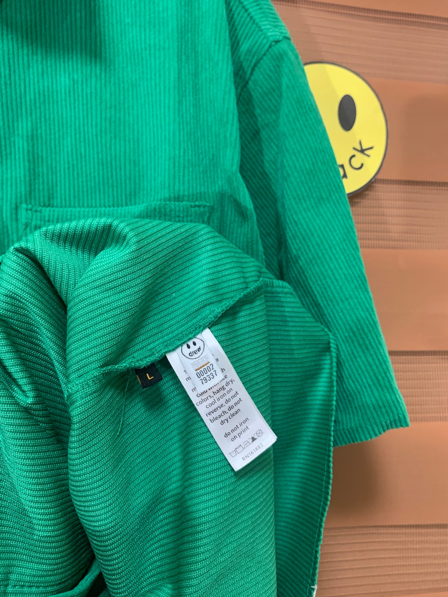 Drew House Corduroy Polo (Green)