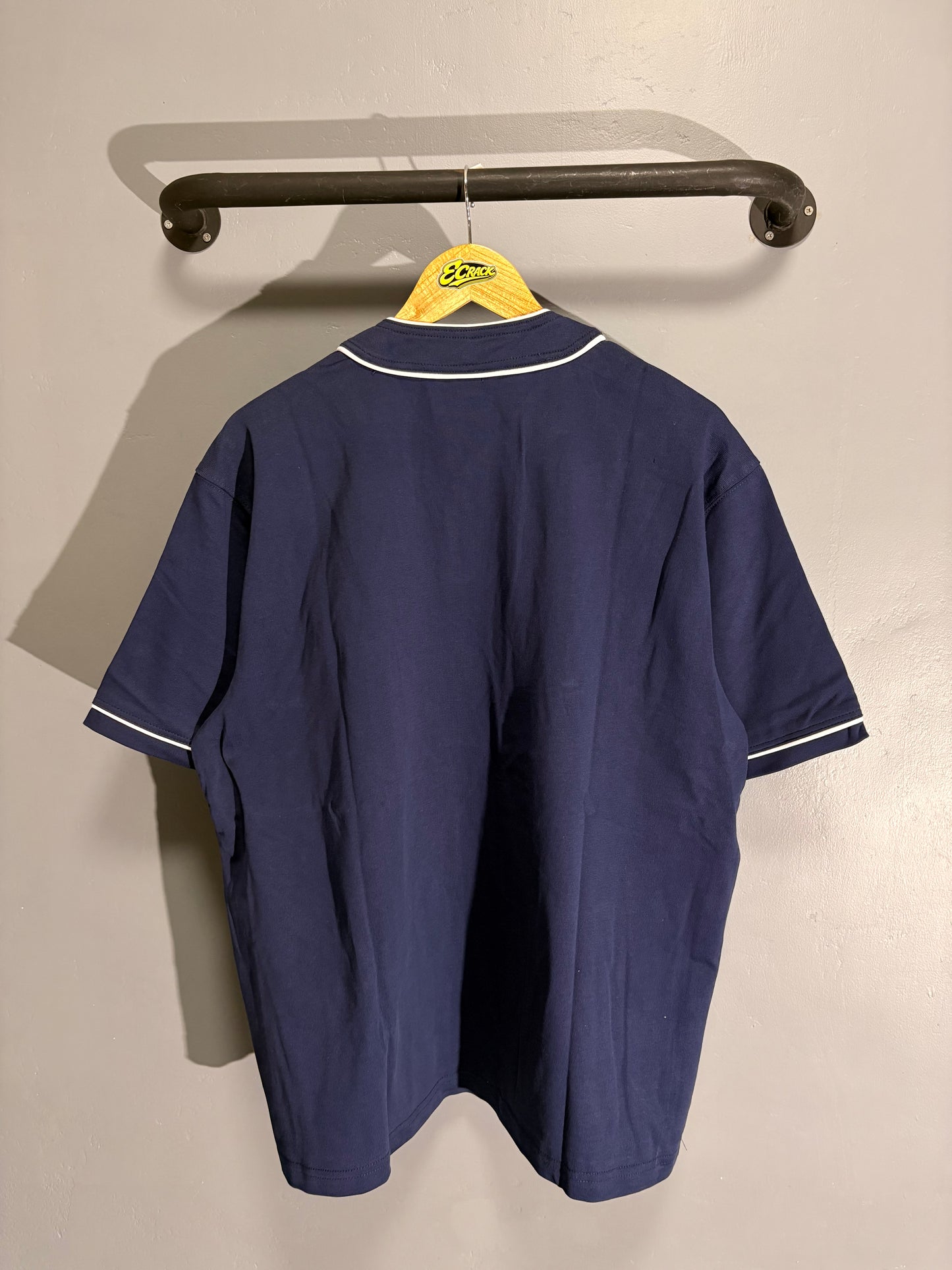 [New] Stussy Arc Baseball Tee (Navy)