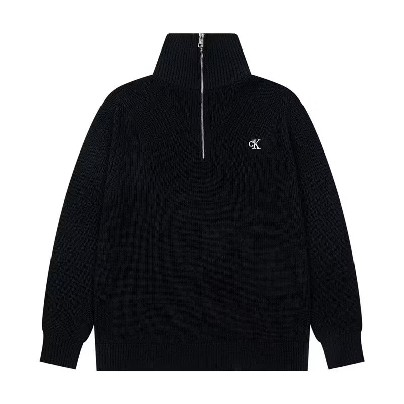 [New] Calvin Klein Knit Mock Turtleneck Sweater