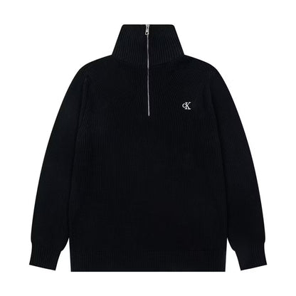 [New] Calvin Klein Knit Mock Turtleneck Sweater