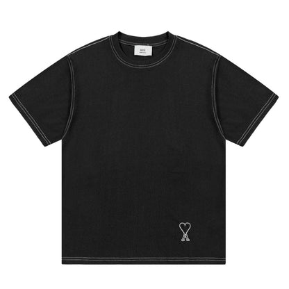 [New] Ami Paris Topstitching Tee