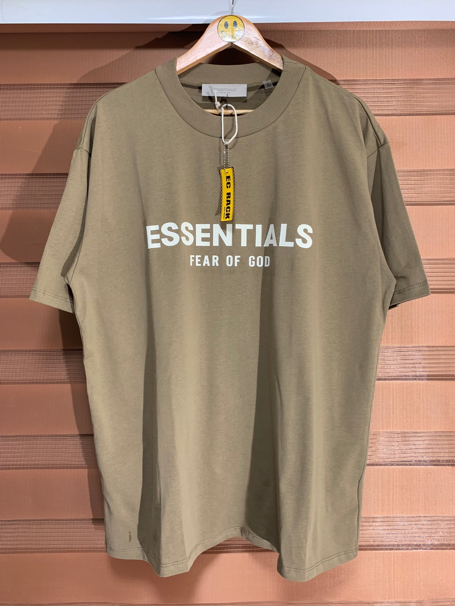 Essentials Fear of God Logo Tee (Oak)