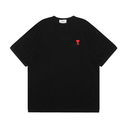 [New] Ami Small Heart Logo Knitted Tee