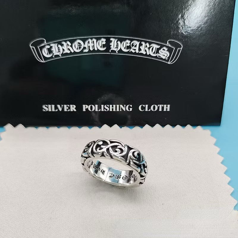 [New] Chrome Hearts Silver Ring
