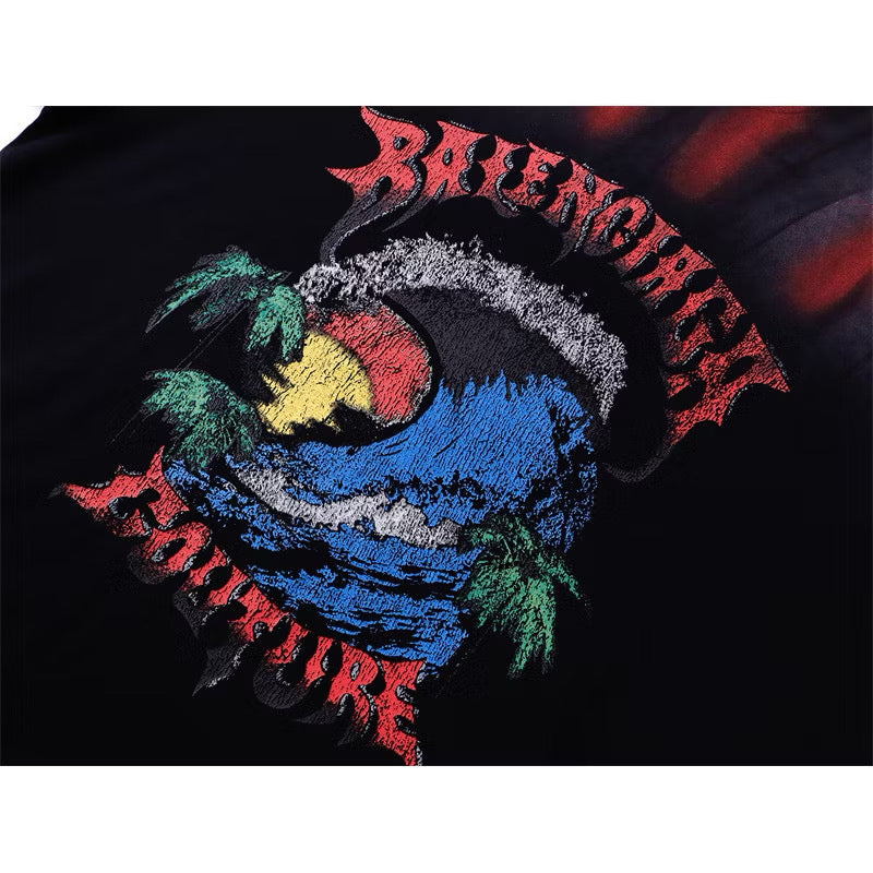 [New] Balenciaga Beach Graphic Tshirt