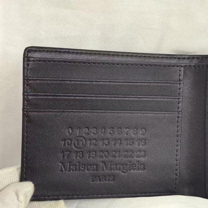 [New] Maison Margiela Four Stitch Half Fold Wallet for Men