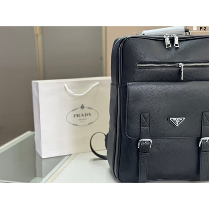 [New] Prada Leather Backpack