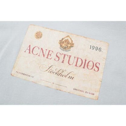 [New] Acne Studios Edra Oversized Layered Logo-Print Cotton-Jersey and Poplin Longsleeve Tee