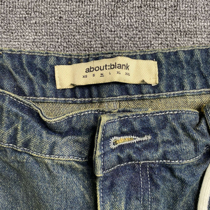 [New] About Blank Denim Shorts