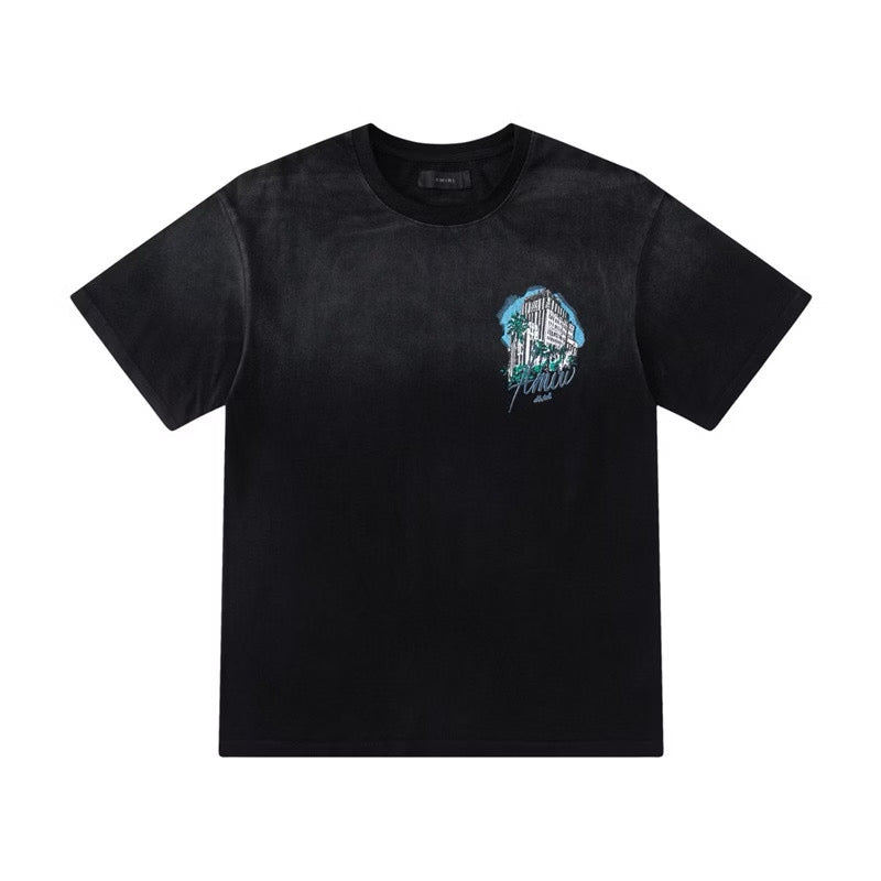 [New] Amiri Hotel Graphic Tee