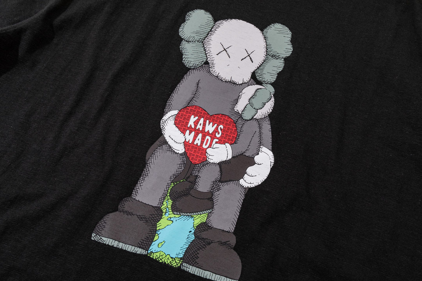 [New] Human Made x Kaws Graphic Tee