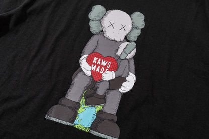 [New] Human Made x Kaws Graphic Tee