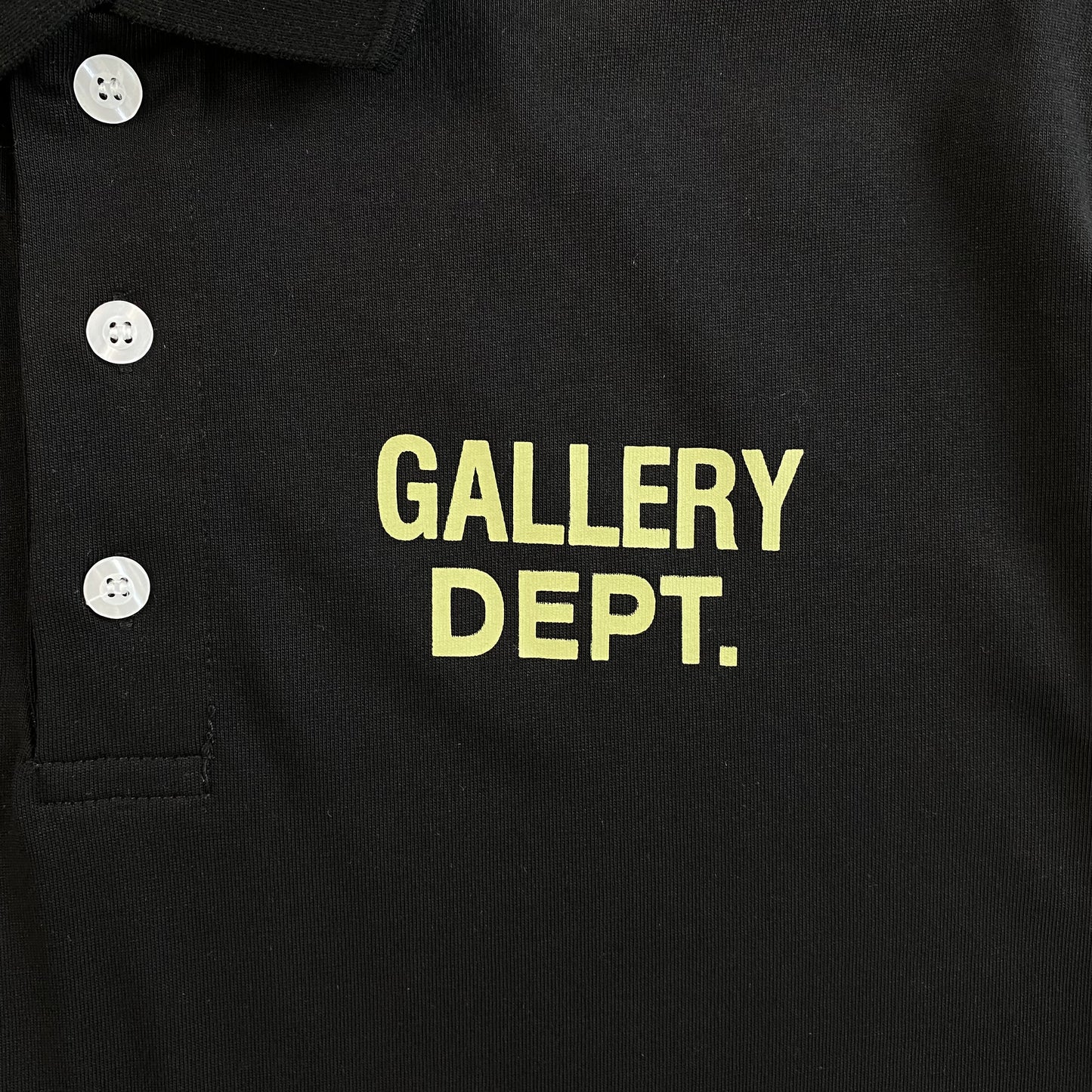 [New] Gallery Dept Button Polo Shirt