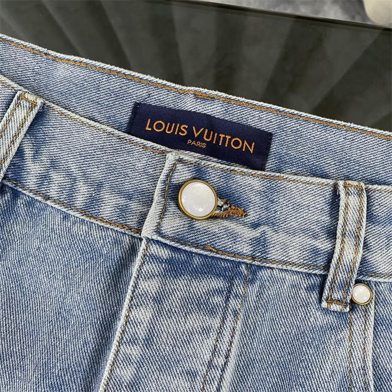 [New] Louis Vuitton Wide Leg Jeans