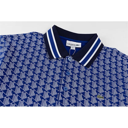 [New] Lacoste Monogram Polo Shirt