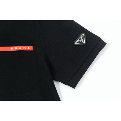 [New] Prada Technical Polo Shirt