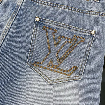 [New] Louis Vuitton Wide Leg Jeans