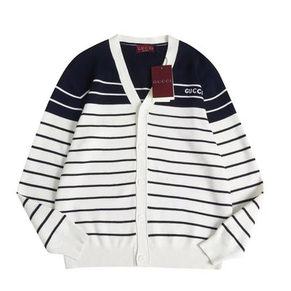 [New] Gucci Knit Stripe Cardigan