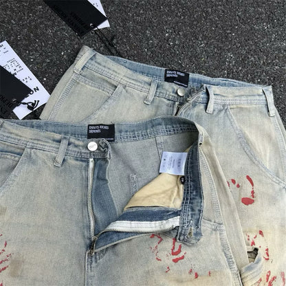 [New] Enfants Riches Deprimes Distressed Carpenter Jeans