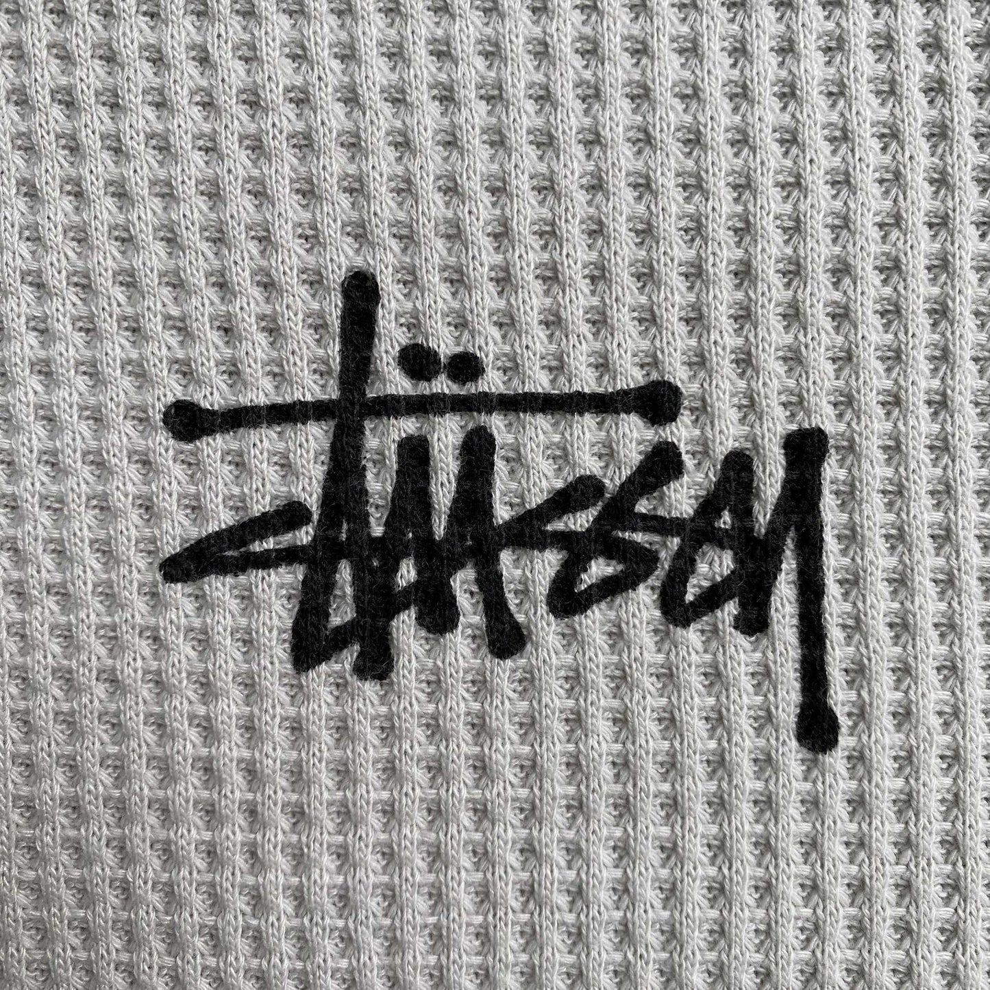 [New] Stussy Waffle Longsleeve Tee