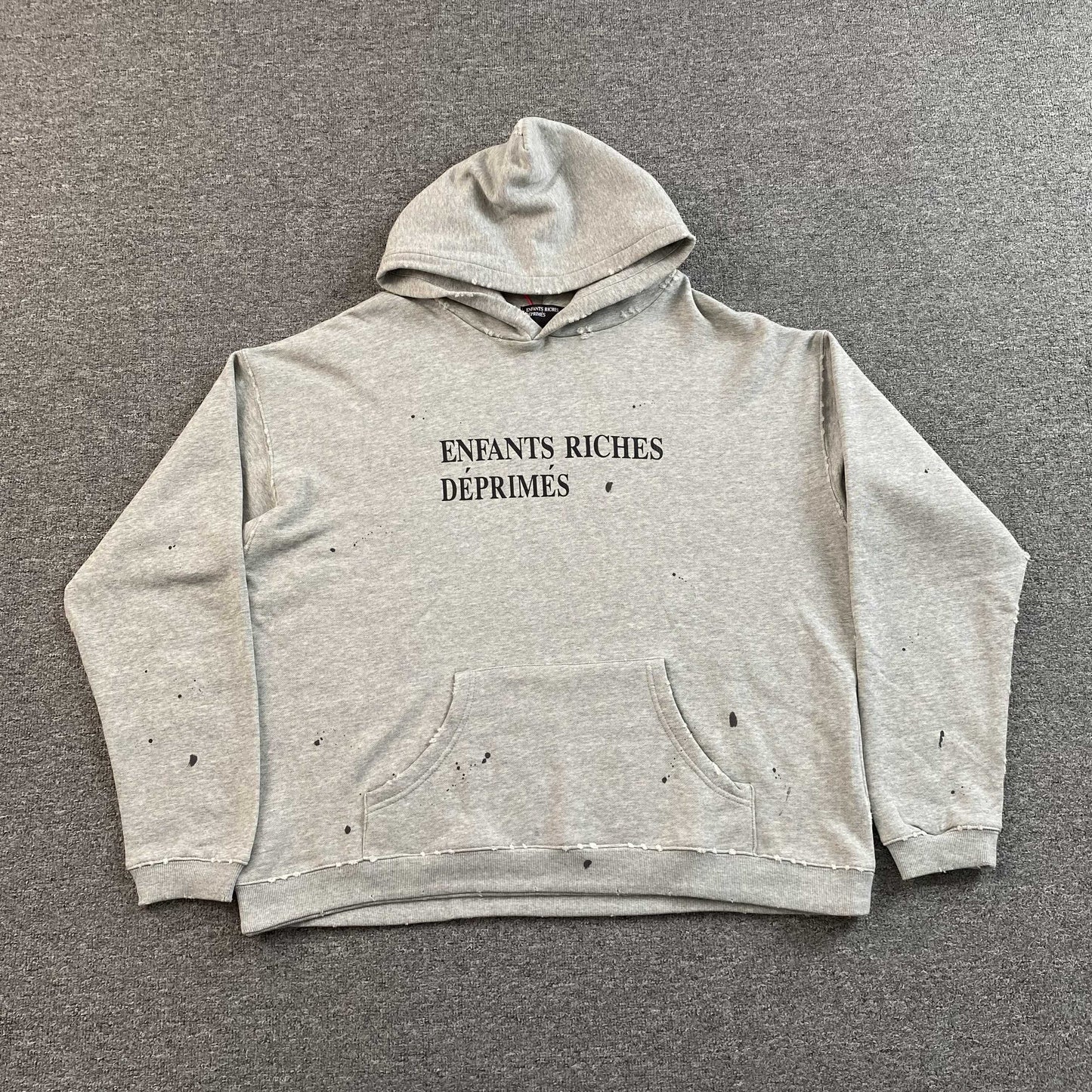 [New] Enfants Riches Deprimes Distressed Hoodie
