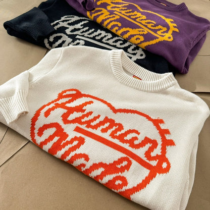 [New] Human Made Heart Logo Knitted Sweater