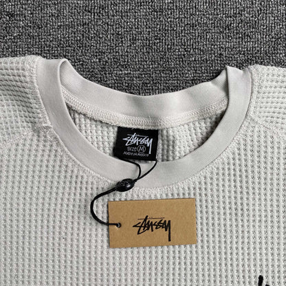 [New] Stussy Waffle Longsleeve Tee
