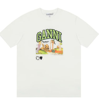 [New] Ganni ‘Poppy’ Tee