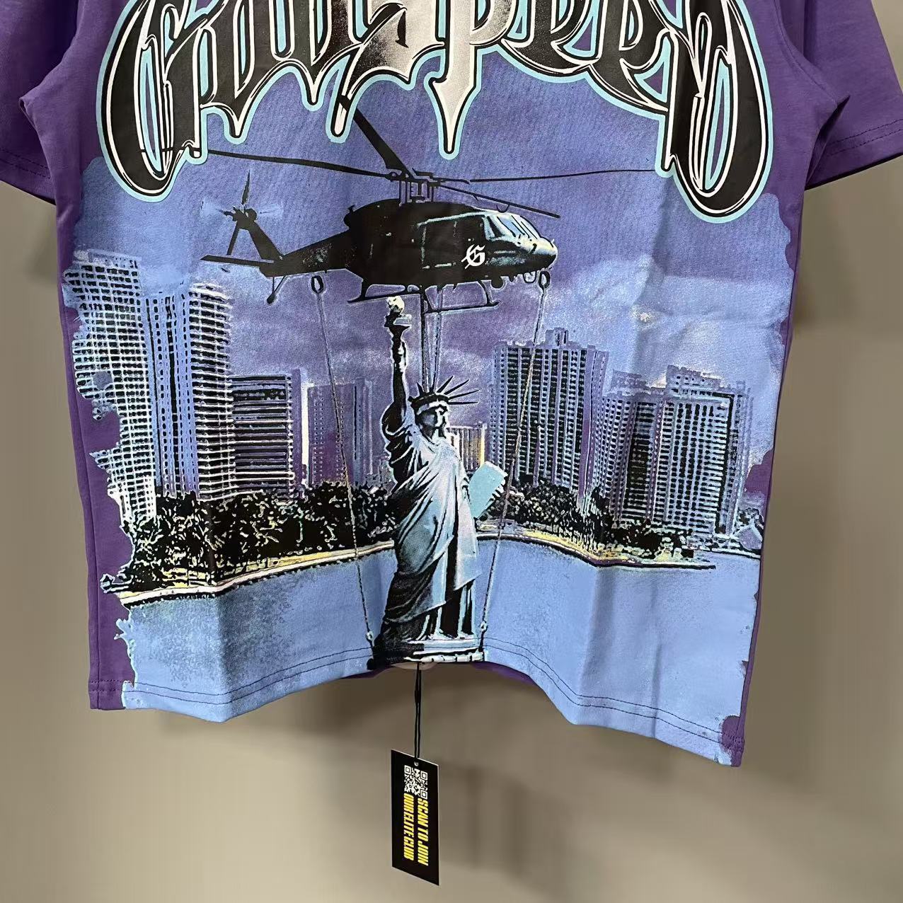 [New] Godspeed Helicopter Graphic Tee