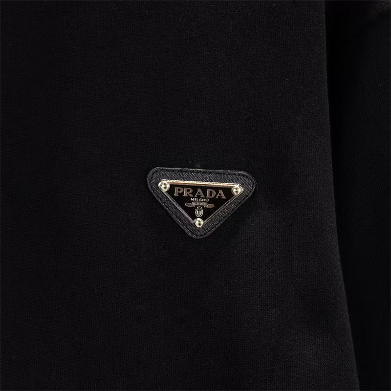[New] Prada Quarter Zip Sweatshirt