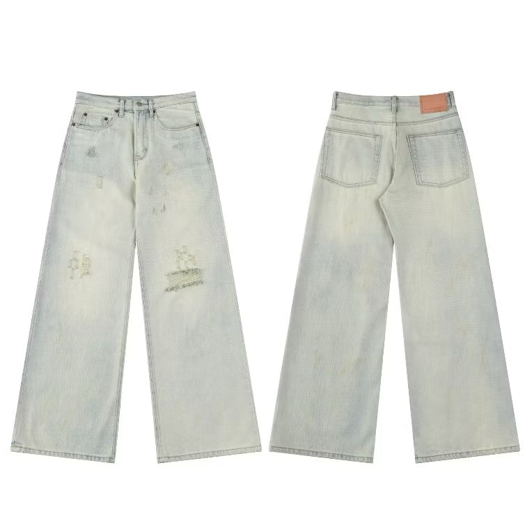 [New] Acne Studios Denim Wide Jeans