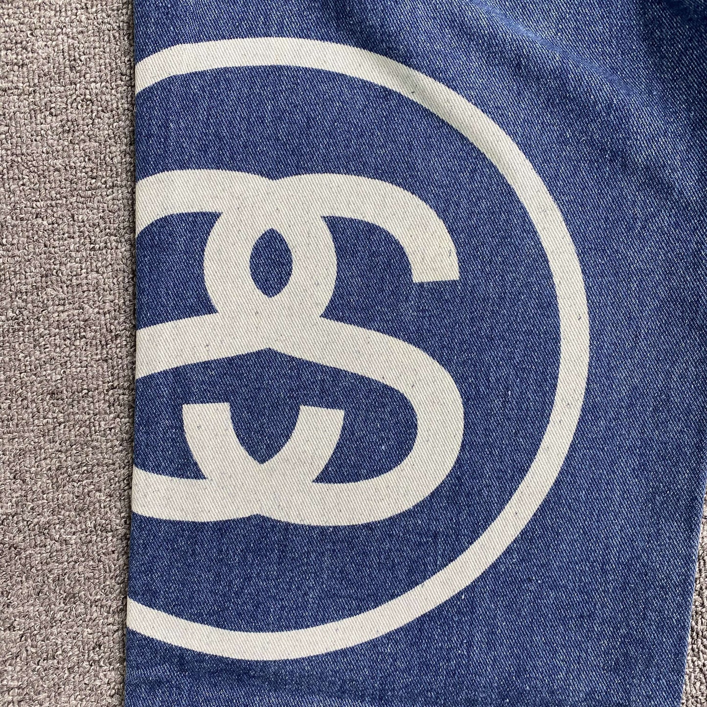 [New] Stussy Logo Denim Jeans