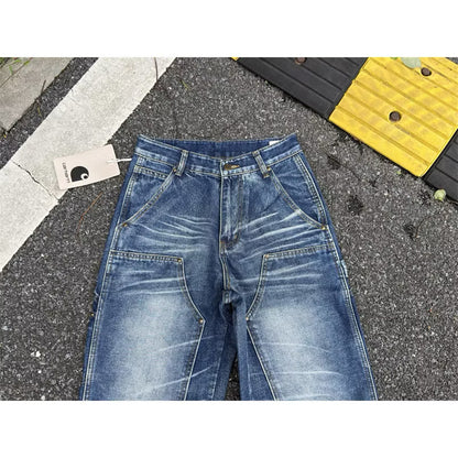 [New] Carhartt Double Knee Denim Carpenter Pants