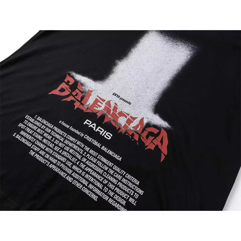 [New] Balenciaga "The Door" Oversized Tee