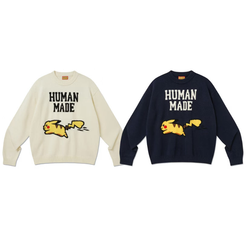 [New] Human Made x Pokemon Knitted Sweater