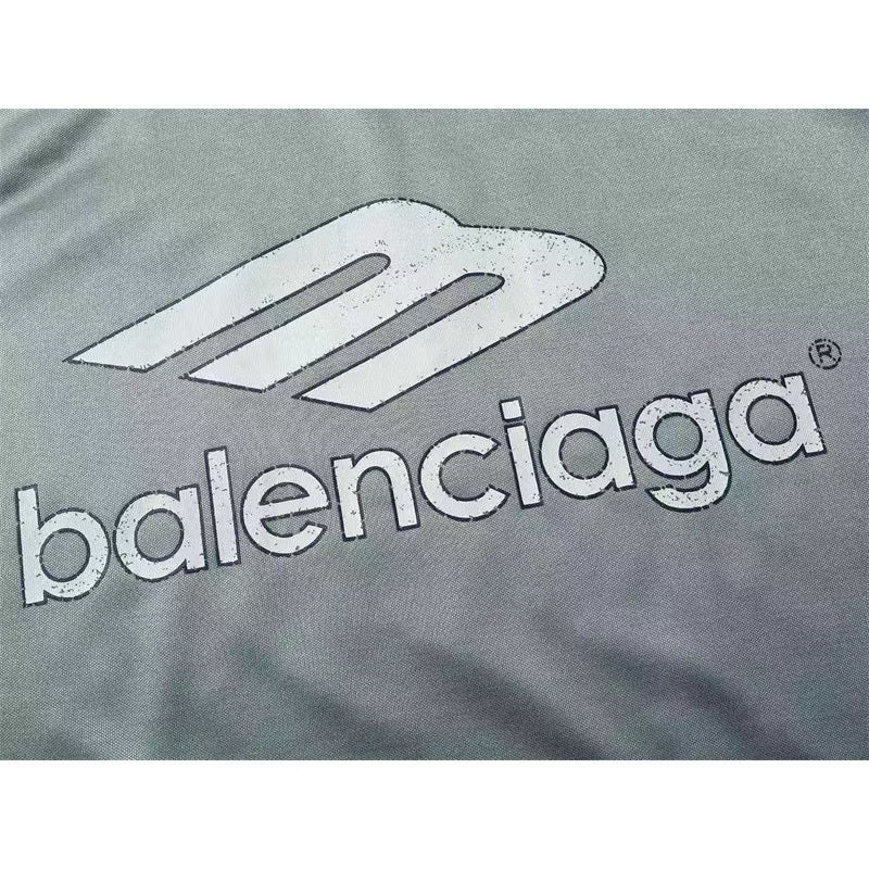 [New] Balenciaga 3B Football Shiny Jersey Longsleeve Tee