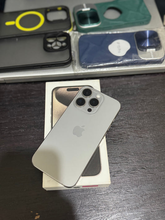 [New] EC RACK Business Phone iPhone 15 Pro ‘Natural Titanium 256GB’