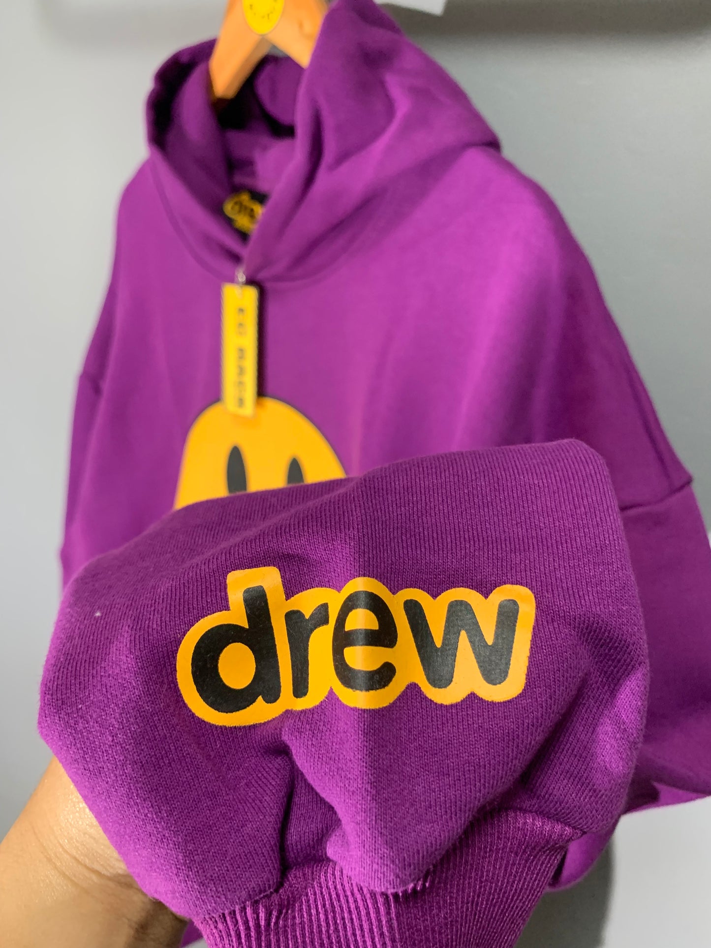 [New] Drew House Mascot Hoodie (Purple)