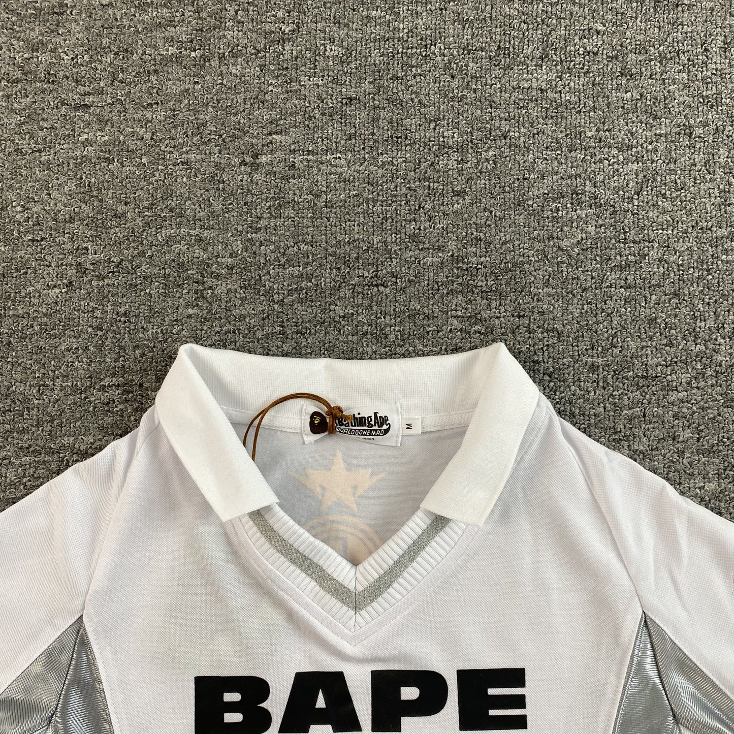 [New] Bape Football Jersey Tee