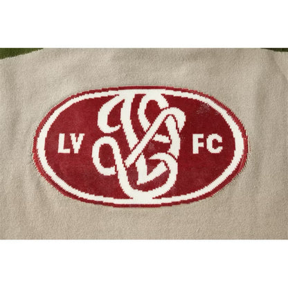 [New] Louis V Intarsia Polo Shirt