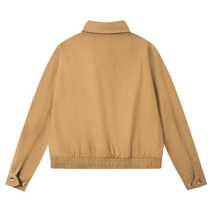 [New] Ami Small Heart Logo Cropped Jacket