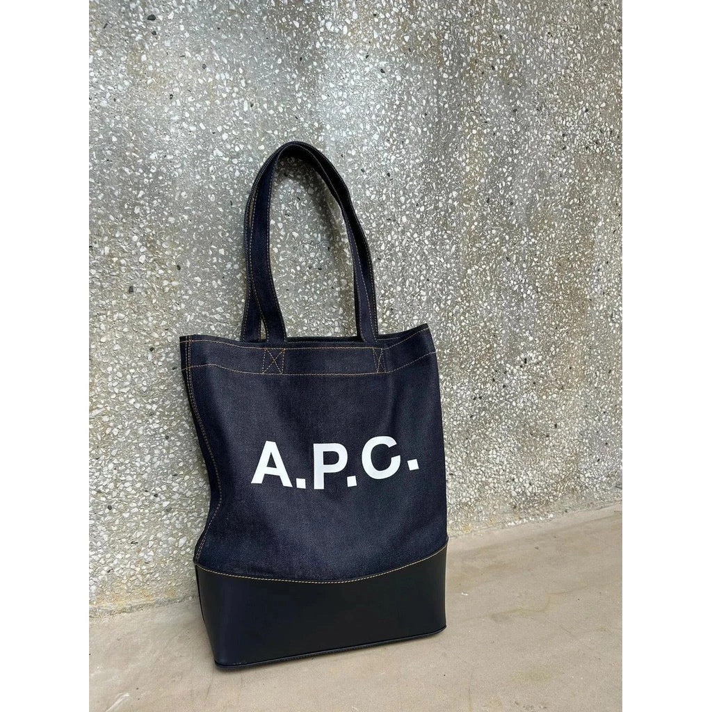 [New] APC Axel Denim Tote Bag