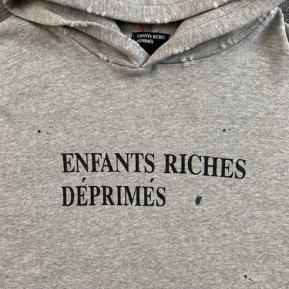 [New] Enfants Riches Deprimes Distressed Hoodie