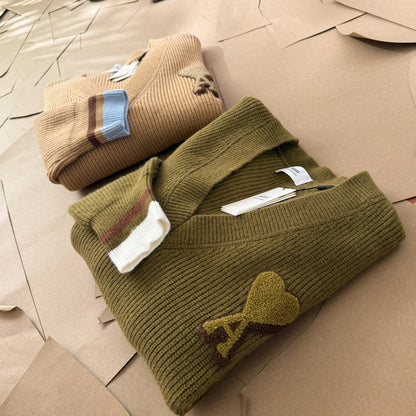 [New] Ami Wool College Sweater