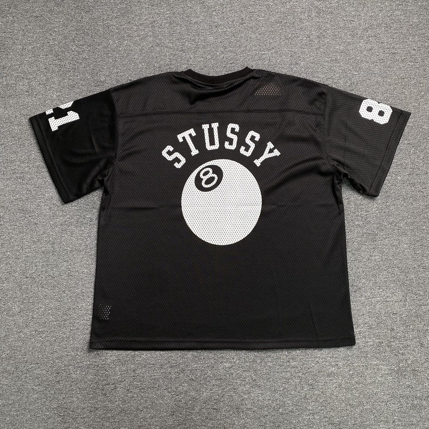 [New] Stussy 8 Ball Mesh Jersey Tee