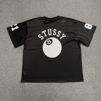 [New] Stussy 8 Ball Mesh Jersey Tee