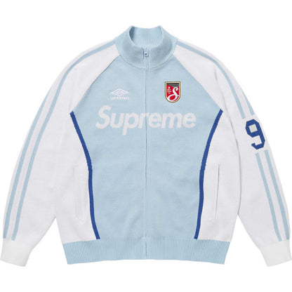 [New] Supreme x Umbro Knit Zip Up Sweater