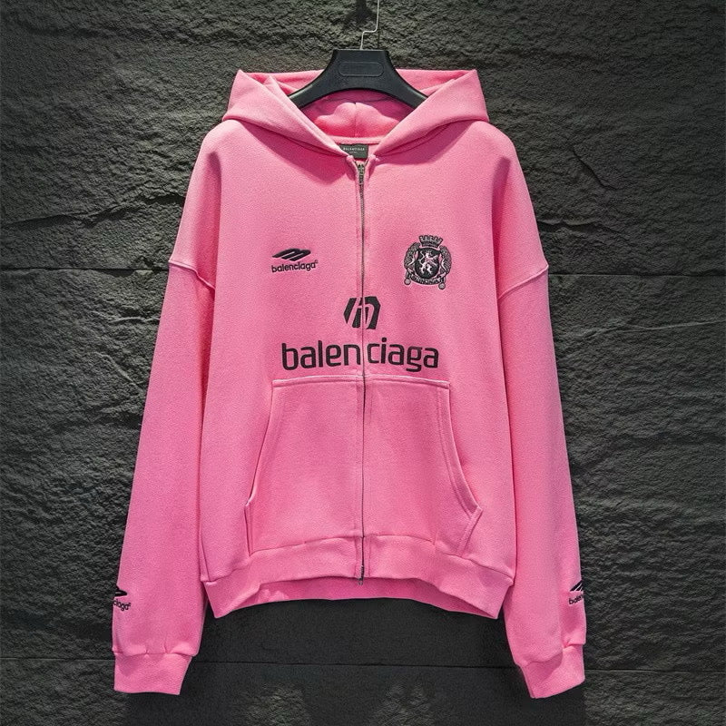[New] Balenciaga Zip Up Hoodie