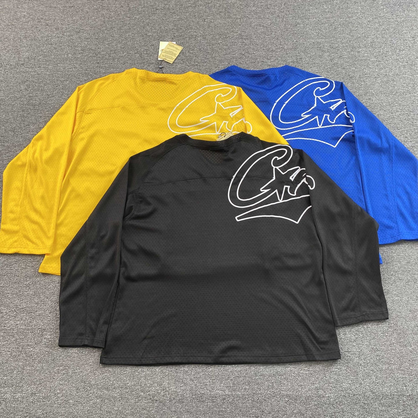 [New] Corteiz Woosh Mesh Jersey Longsleeve